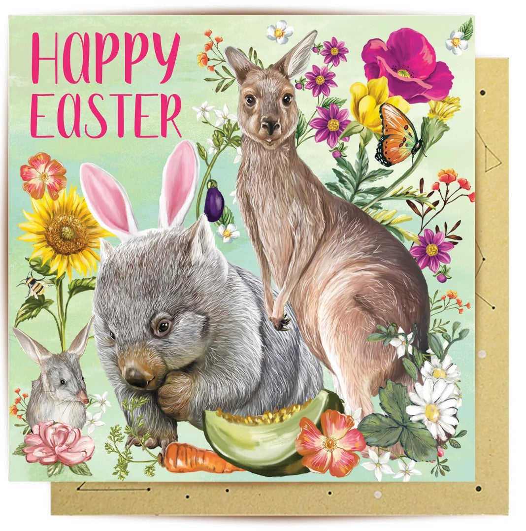 HappyEasterCard_AusAnimals_Lalaland