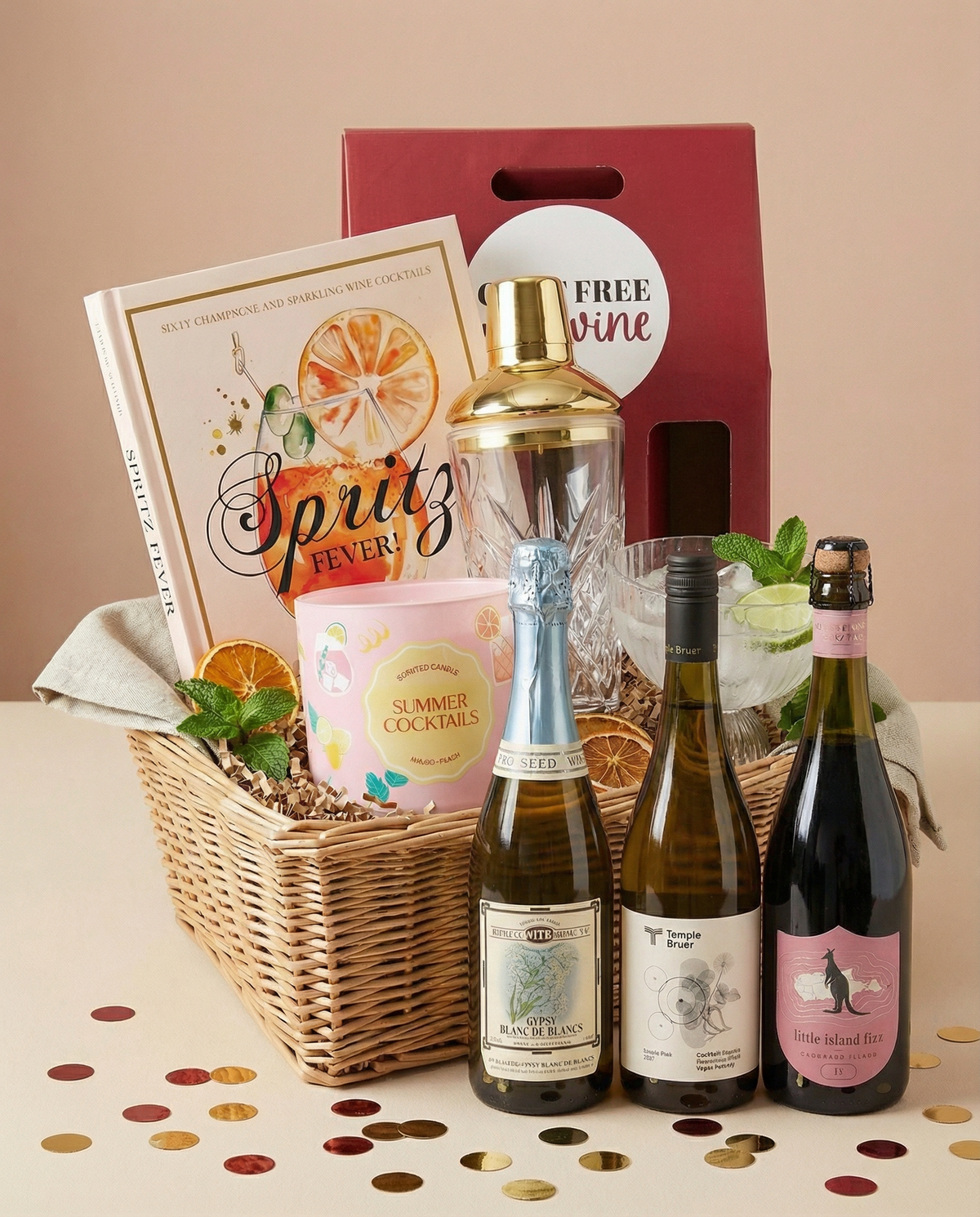 Signature Gift Box Hamper - Bubbles (3 Bottle Gift Set)