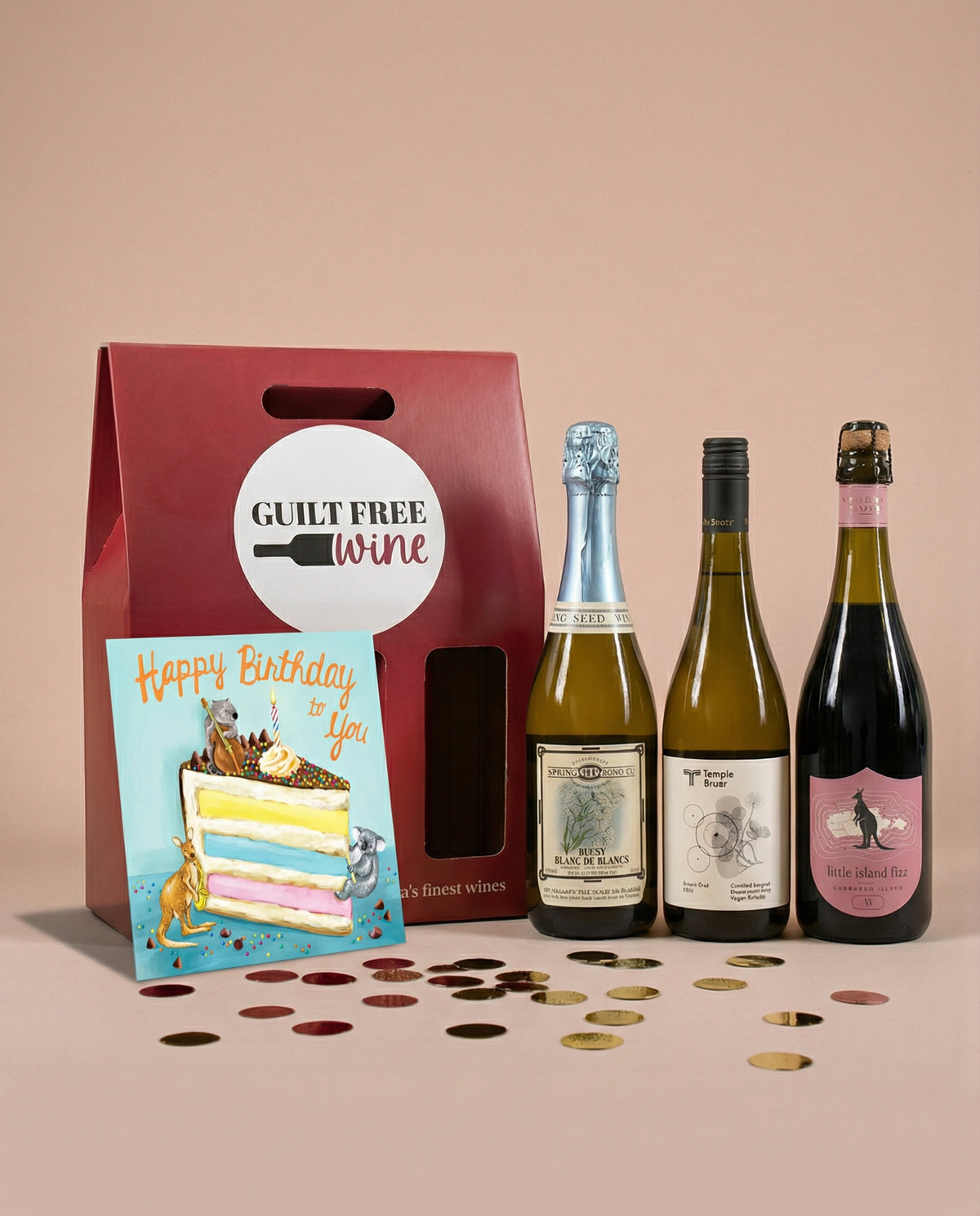 Signature Gift Box Hamper - Bubbles (3 Bottle Gift Set)