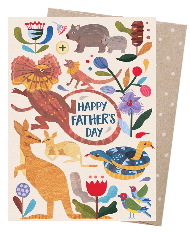 Giift Card - Eco-Friendly Father’s Day & Birthday Cards for Dad - Choose your design | Australian Made