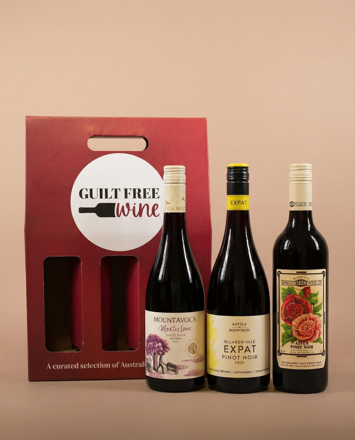 NEW Signature Gift Box Hamper - THE PINOT AFFAIR (3 Bottle Gift Set)
