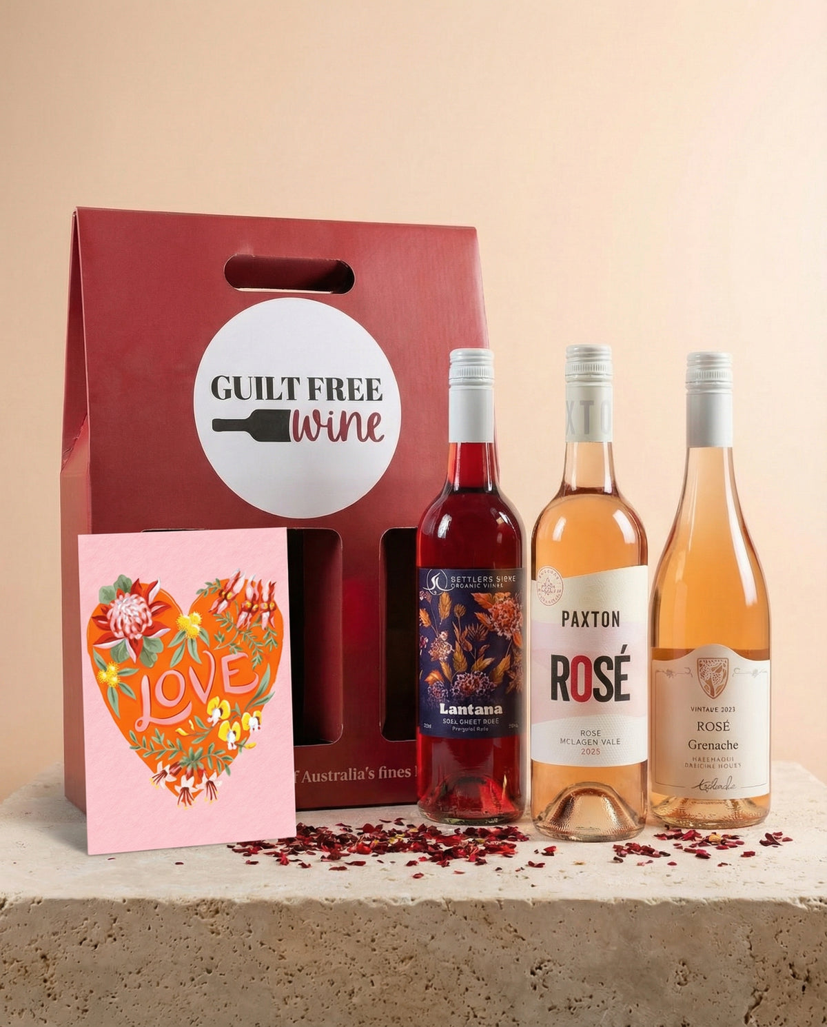 Signature Gift Box Hamper - Rose Lovers (3 Bottle Gift Set)